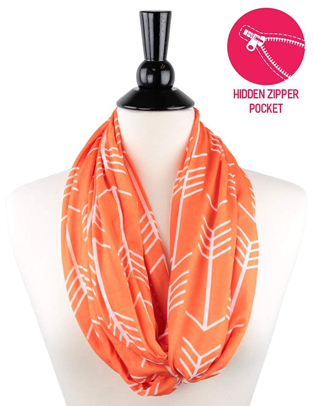 Hidden Pocket Travel Scarf