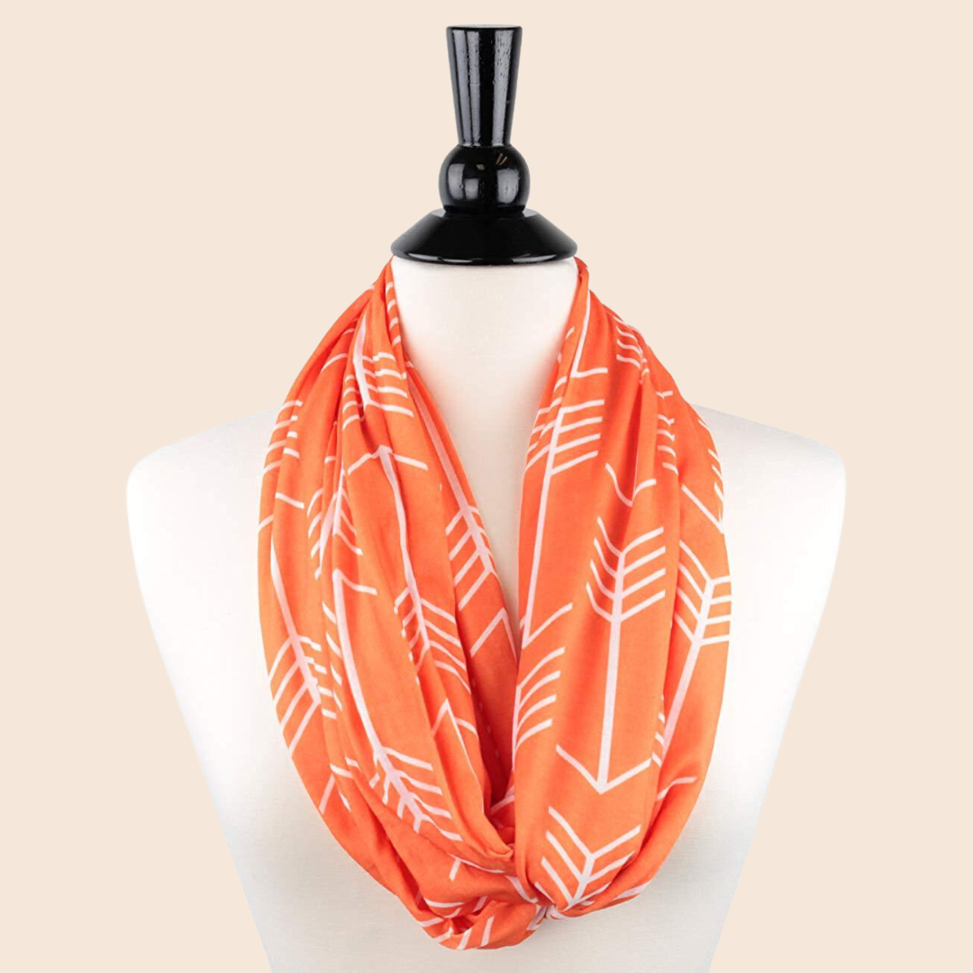 Hidden Pocket Travel Scarf